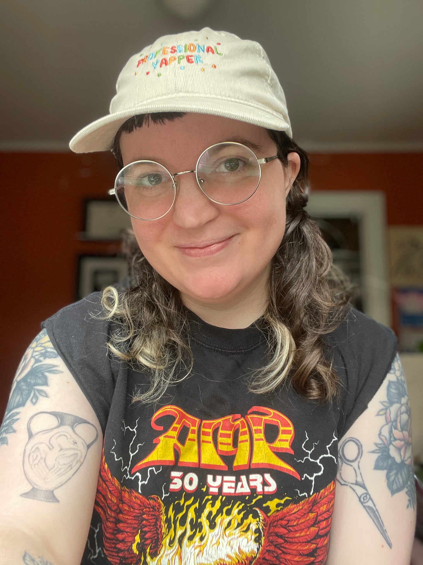 "Professional Yapper" Corduroy Ball Cap