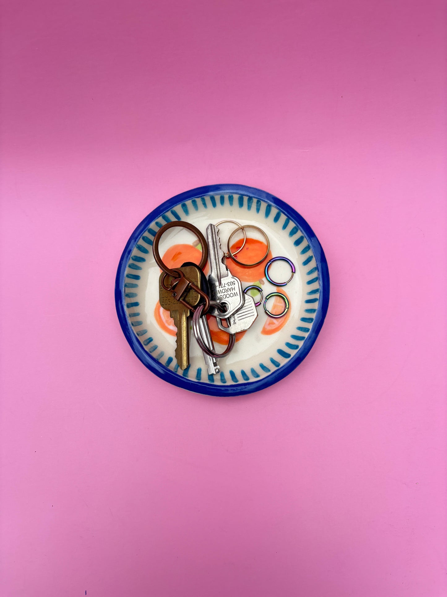 Orange Trinket Dish