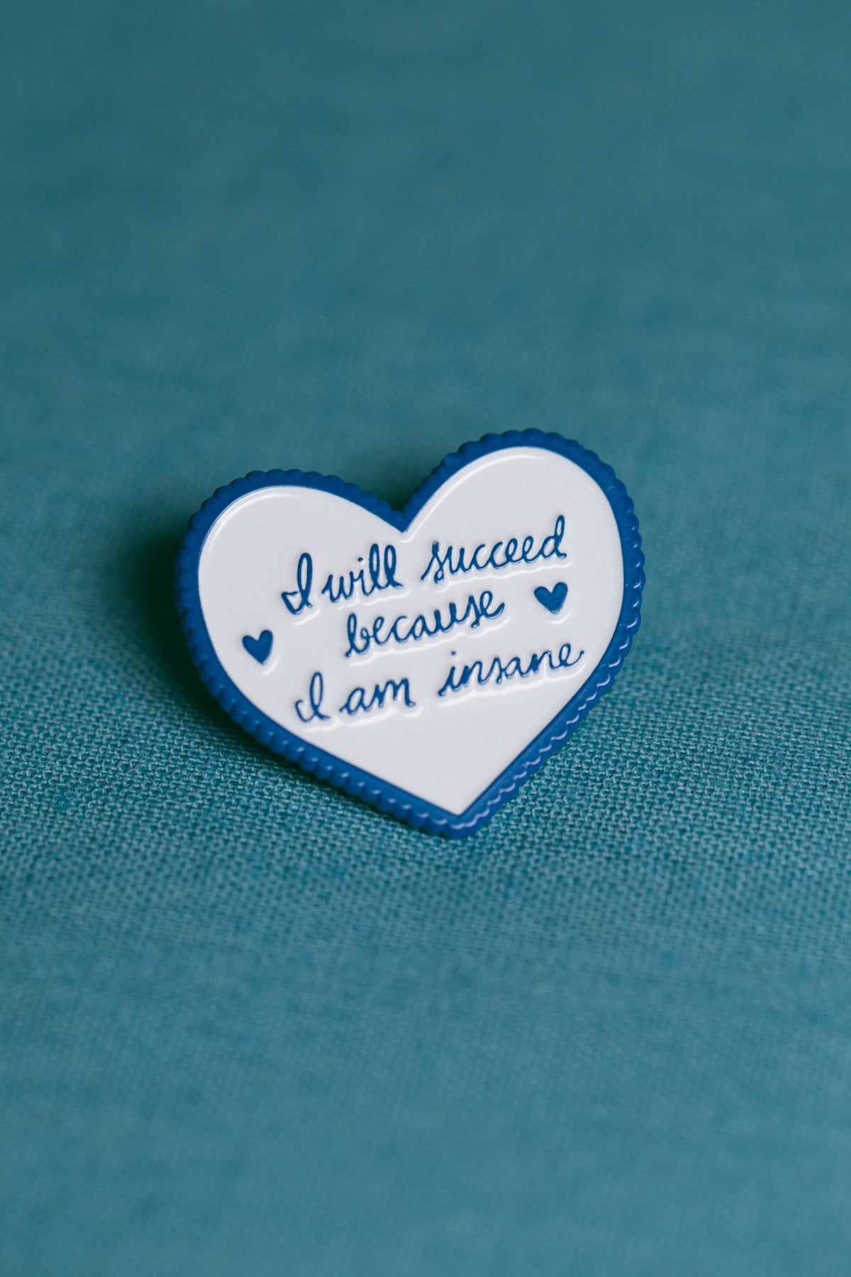 "I Will Succeed" Enamel Pin