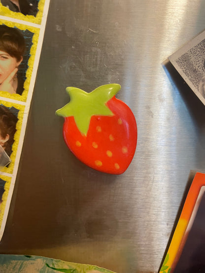 Fruit Magnet Set - Blueberry, Strawberry, and Orange