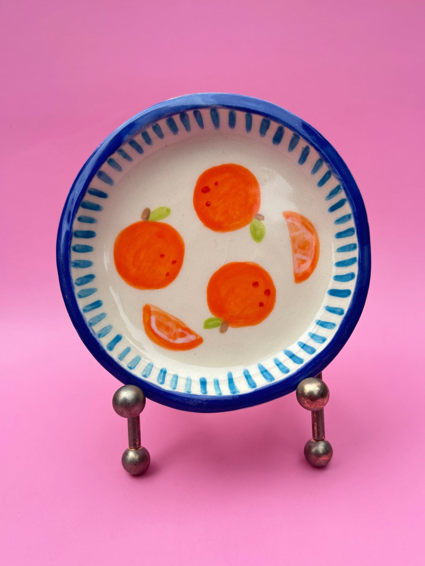 Orange Trinket Dish