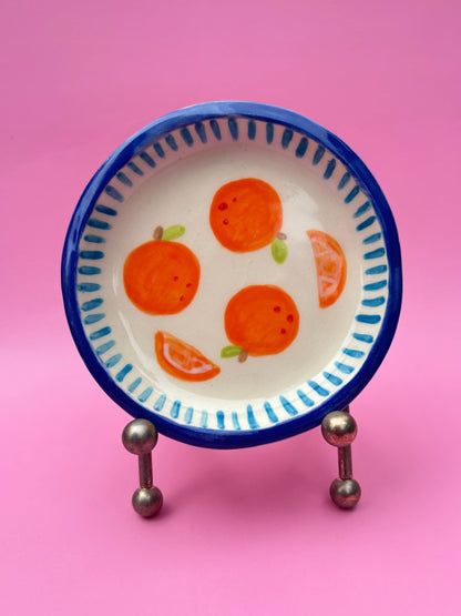 Orange Trinket Dish