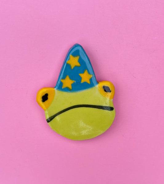 Frog Wizard Magnet