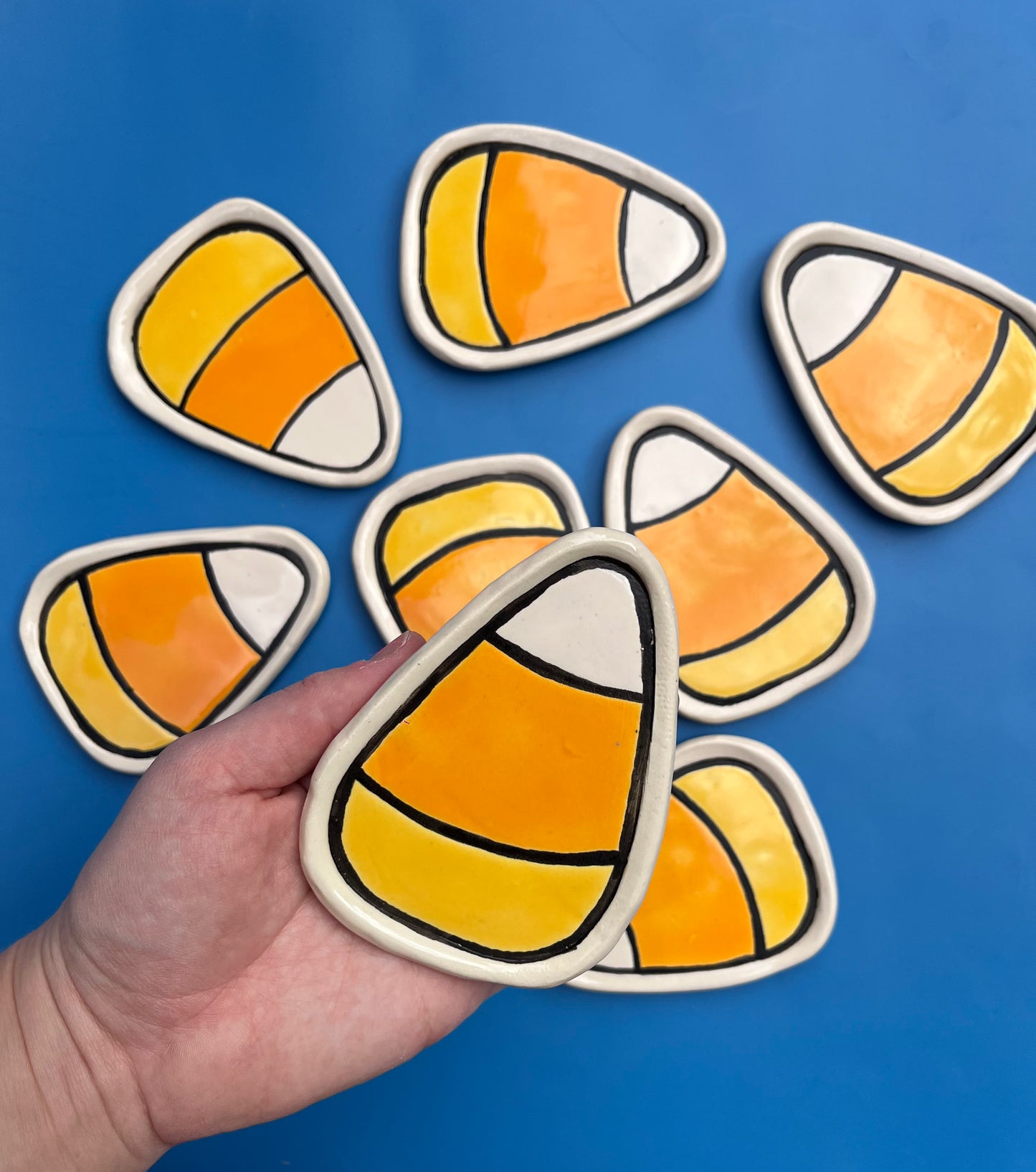 Candy Corn Trinket Dish