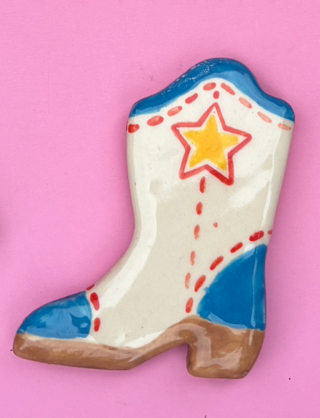 Cowboy Boot Magnet